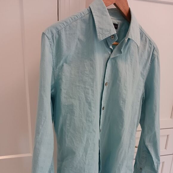 Mens Banana Republic Button Down Shirt Cotton - Picture 2 of 13